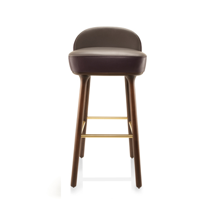 Beetley Bar Stool - Oak Legs