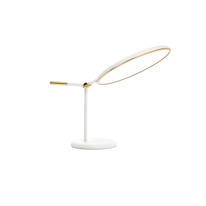 Full Moon Lamp White