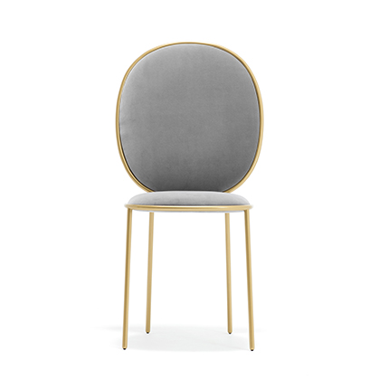 Stay Dining Chair - Argent