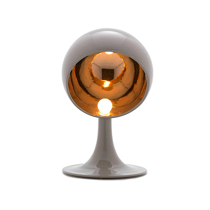 Trophy Lamp - Glossy Warm Grey