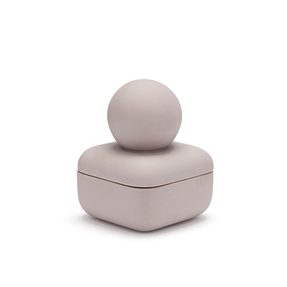 Whisper Box Mini Satin Lilac Grey & Bronze