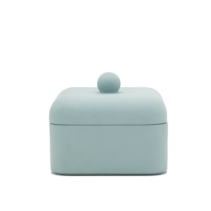 Whisper Box Satin Vintage Green